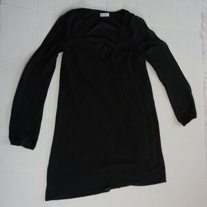 Black Tobi split sleeve dress